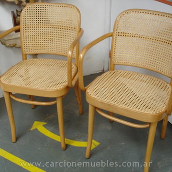 Sillones thonet oval