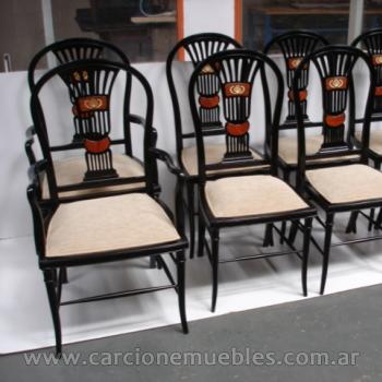 Juegos de sillas Restauradas
